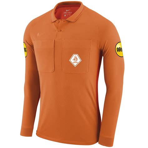 nike knvb scheidsrechtersshirt 2018 oranje|scheidsrechters kleding.